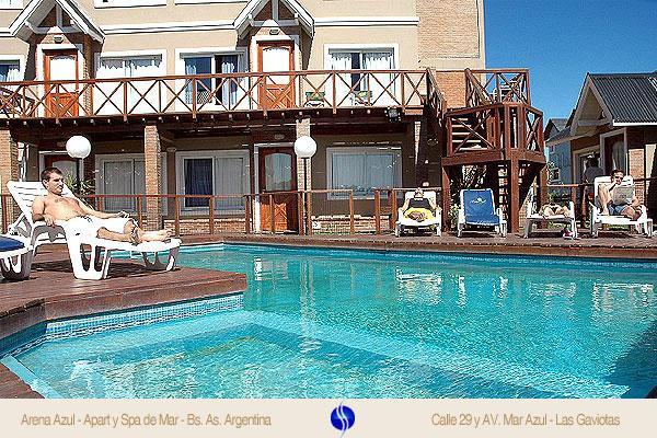 Arena Azul Apart & Spa De Mar Las Gaviotas Exterior photo